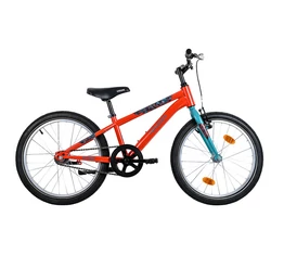 Neuzer Bobby 20"-os gyerekkerékpár kontrás piros/türkiz