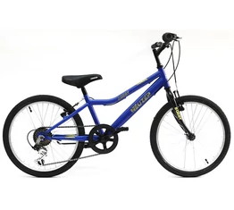Neuzer Bobby 20"-os gyerekkerékpár 6 sebességes, kék/sárga