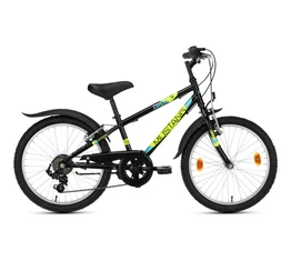 Csepel Mustang 20" fiú gyermek kerékpár, 6 fokozatú váltó, 2023 fekete