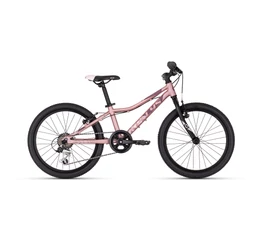 Kellys Lumi 30 rose gold 20"-os gyerekkerékpár aluminium váz, 6 fokozatú Shimano TY21 váltó, V-fék,