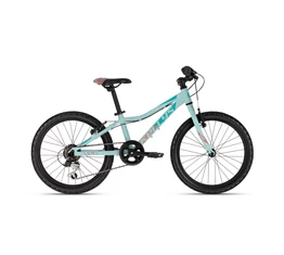 Kellys Lumi 30 Aqua 20"-os gyerekkerékpár aluminium váz, 6 fokozatú Shimano TY21 váltó, V-fék,