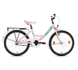 Csepel Hawaii City 20" lányka gyermek kerékpár kontrafékes rózsaszín