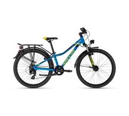 Kellys Kiter 70 24"-os gyerekkerékpár 7 fokozatú Shimano TY300 váltó, alu. váz teleszkóp V-fék