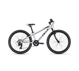 Kellys Kiter 30 Silver 24"-os gyerekkerékpár 7 fok. Shimano TY300 váltó aluminium váz V-fék,