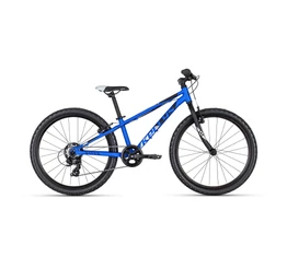 Kellys Kiter 30 Blue 24"-os gyerekkerékpár 7 fok. Shimano TY300 váltó aluminium váz V-fék