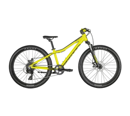 Scott Scale 24 Disc gyerekkerékpár 8 fokozatú Shimano TX800 váltó SR XCT-JR 50mm teleszkóp sárga uni