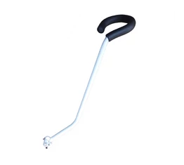 Ridepositive nyeregcsőre szerelhető tolórúd gyerek kerékpárhoz szivacs markolattal fehér vagy fekete színű