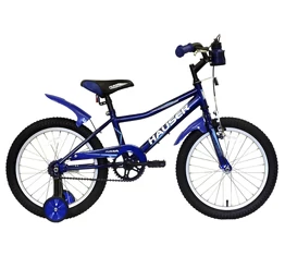 Hauser Puma 18"-os gyerekkerékpár, kontrás, sötétkék