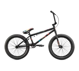 Mongoose Legion L40 BMX fekete 3részes hajtómű 14mm-es hátsó tengely 1-1/8&quot; villa