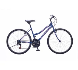 Neuzer Nelson női MTB kerékpár 18sebességes, kék/lila-rózsa 15&quot;
