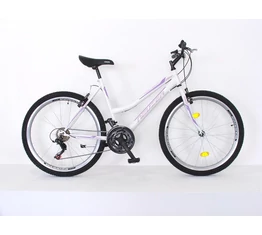 Neuzer Nelson női MTB kerékpár 18sebességes, fehér/lila/rózsaszín 19&quot;