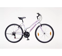Neuzer Nelson női MTB kerékpár 18sebességes, fehér/bíbor-mályva 17&quot;