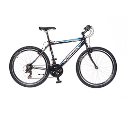 Neuzer Mistral 30 férfi aluvázas 26-os MTB kerékpár, teleszkóp, 21 sebességes fekete/fehér-kék 23"