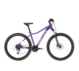 Kellys Vanity 50 Sky Ultraviola MTB 26" kerékpár 24 fok. Shimano Altus váltó, Hidraulikus Disc, 17"/S