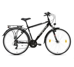 Csepel Traction 150 férfi trekking kerékpár, alumínium váz, 21 fokozatú, férfi, fekete 19"