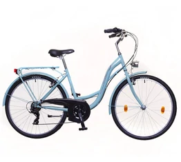 Neuzer Ravenna 30 női trekking kerékpár celeste/pink 19" monovázas