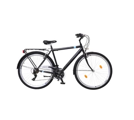 Neuzer Ravenna 30 férfi trekking kerékpár fekete/szürke 19"
