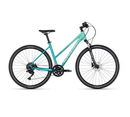 Kellys Pheebe 50 Aqua női cross kerékpár 18 fokozatú Cues váltó Shimano hidraulikus tárcsafék M/19"