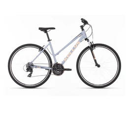 Kellys Clea 10 Misty Blue női cross kerékpár 21 fokozatú TY300 váltó, V-fék 17"