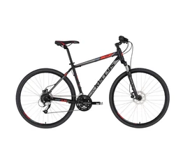 Kellys Cliff 90 Black/Red cross kerékpár 24 fok. Altus váltó, hidraulikus tárcsafék, 19"