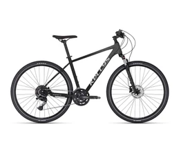 Kellys Phanatic 30 Anthracite cross kerékpár 18 fok. Cues váltó, Shimano hidraulikus tárcsafék M/19"