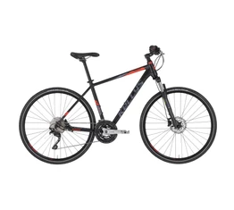 Kellys Phanatic 50 cross kerékpár 30 fokozatú Deore váltó, Shimano tárcsafék, S/17"