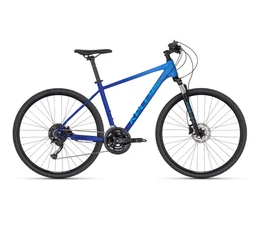 Kellys Phanatic 20 Blue cross kerékpár 27 fokozatú Altus váltó, Shimano hidraulikus tárcsafék L/21"