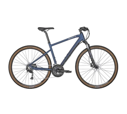 Scott Sub Cross 30 férfi cross kerékpár 27f. Alivio váltó Suntour NEX HLO 63mm sötétkék S
