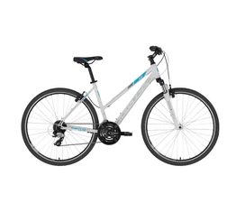 Kellys Clea 30 női cross kerékpár 24 fokozatú EF51/TX800 váltó, White 19"