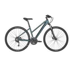 Scott Sub Cross 40 Lady női cross kerékpár 27f. Altus váltó Zoom 187 D 63mm sötétzöld L