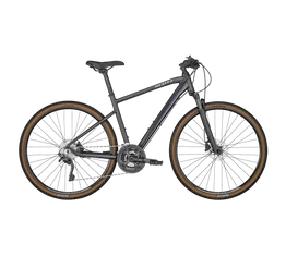 Scott Sub Cross 10 férfi cross kerékpár 30f. Deore XT váltó Suntour NCX RLO 63mm gránitfekete L