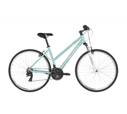 Alpina ECO LC10 Aqua női cross kerékpár 21 fok. Shimano TY300 váltó, alumínium váz, teleszkóp, 16"