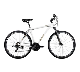 Neuzer X-Zero cross férfi kerékpár 21sebességes, duplafalú abroncs, fehér/okker, 21"