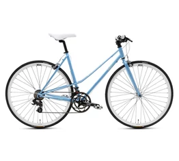 Csepel Torpedo 3* fitness kerékpár 14 fokozatú Shimano váltó, női, kék, 51cm