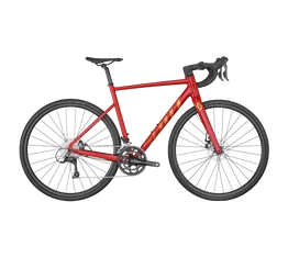 Scott Speedster 30 disc alu országúti kerékpár 18f Shimano Sora váltó carbon villa piros M