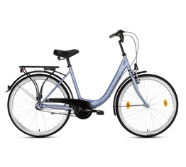 Csepel Budapest B 26"-os városi kerékpár Nexus 3 sebességes agyváltóval világoskék