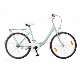 Neuzer Balaton Plus limitált kontrás 26-os city kerékpár celeste