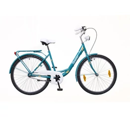 Neuzer Balaton Plus limitált kontrás 26-os city kerékpár türkiz