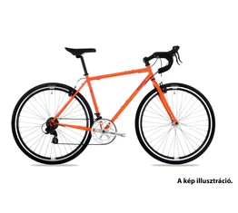 Csepel Rapid 3* 2.0 28" cyclocross kerékpár, matt narancs színű, 51 cm