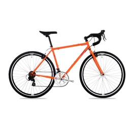 Csepel Rapid 3* 28" cyclocross kerékpár, matt narancs színű, 51 cm