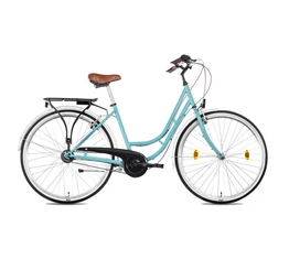 Csepel Weiss Manfréd 28"-os városi kerékpár 7 fokozatú Nexus agyváltó, türkiz
