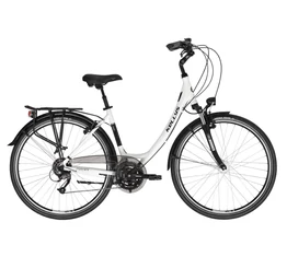Kellys Avery 70 White 28"-os városi kerékpár 24 fok. Shimano Altus váltó, Nexus agydinamó, 48cm