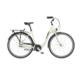KTM City Fun 28 városi kerékpár, 3 fokozatú Shimano Nexus agyváltó, W-váz, pannacotta 43cm