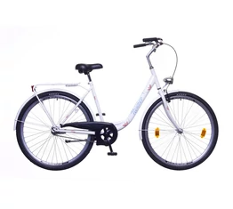 Neuzer Balaton 28"-os városi kerékpár kontrás fehér/kék-barna