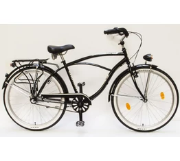 Csepel Neo Cruiser kerékpár, férfi, Shimano Nexus3 agyváltó, fekete
