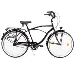 Csepel Neo Cruiser kerékpár, férfi, Shimano Nexus3 agyváltó, fekete