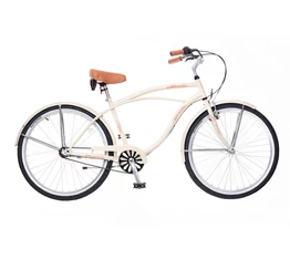 Neuzer California cruiser kerékpár Nexus3 agyváltóval férfi krém