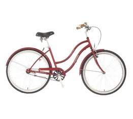Neuzer California cruiser kerékpár Nexus3 agyváltóval női bordó