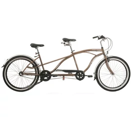 KERÉKPÁR TANDEM NEUZER TWILIGHT CRUISER JELLEGŰ NEXUS3 BARNA