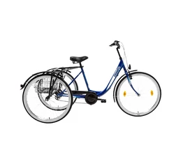 Csepel Budapest B felnőtt tricikli Shimano Nexus3 agyváltóval 26" kék